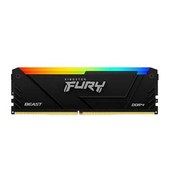 16GB DDRAM 4 3200 KINGSTON HyperX Fury Beast RGB