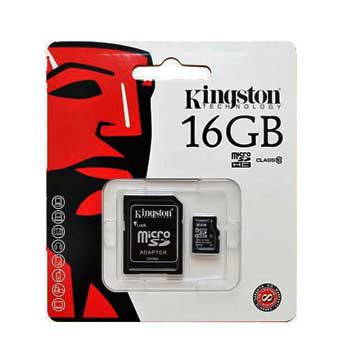 MICRO-SD 16GB KINGSTON CLASS 10