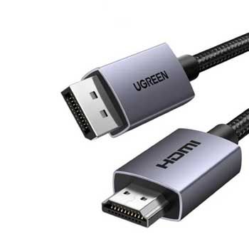 Cáp Displayport 1.2 to HDMI Ugreen 35841 (1.5m)