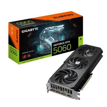 8GB GIGABYTE GeForce RTX 5060 GAMING OC 8G (GV-N5060GAMING OC-8GD)