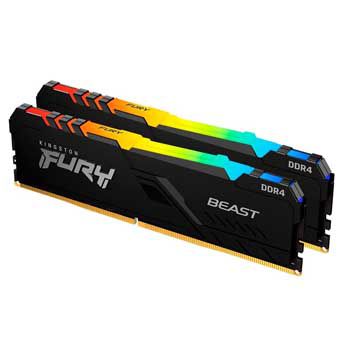 64GB DDRAM 4 3600 KINGSTON HyperX Fury Beast RGB (KIT)
