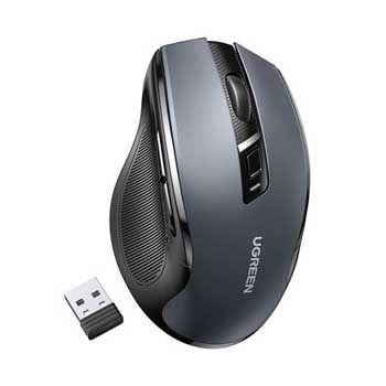 Chuột không dây Bluetooth 5.0 và Wireless 2.4G Ugreen 15508 (Silent)