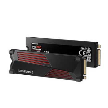 1TB Samsung 990 PRO Heatsink 1TB M2 NVMe MZ-V9P1T0CW