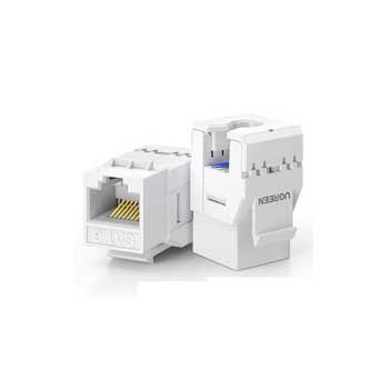 Nhân mạng âm tường Cat6 8P8C Ugreen 30844 ( Hỗ trợ 10Gbps )