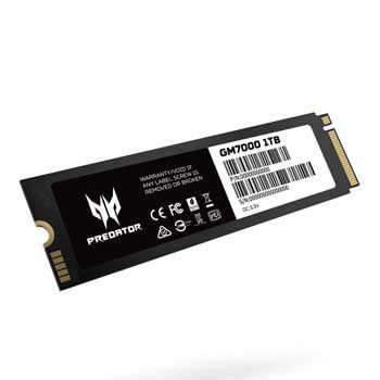 1TB ACER Predator GM7000 Heatsink PCIe Gen 4x4 , NVMe 1.4