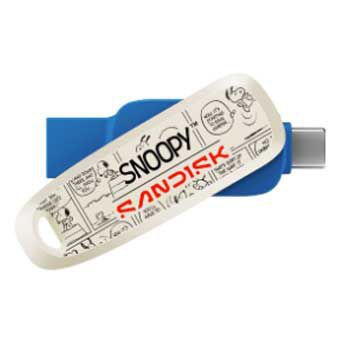 256GB USB Type-C + Type A SANDISK Phone Drive SDDDC6-256G-PS46 - Màu xanh dương