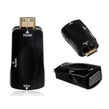 Đầu đổi MINI HDMI -> VGA + AUDIO KINGMASTER (KY-H126B)