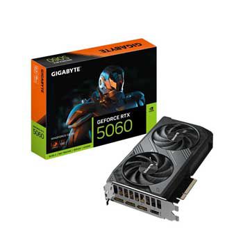 8GB GIGABYTE GeForce RTX 5060 WINDFORCE OC 8G (GV-N5060WF2OC-8GD)