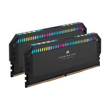 64GB DDRAM 5 6400 CORSAIR DOMINATOR PLATINUM RGB DDR5 Black - CMP64GX5M2B6400C32 (KIT)