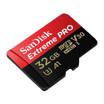 MICRO-SD SDXC 32GB SANDISK Extreme Pro V30 CLASS 10 (100MB/s) (SDSQXCG-032G-GN6MA)