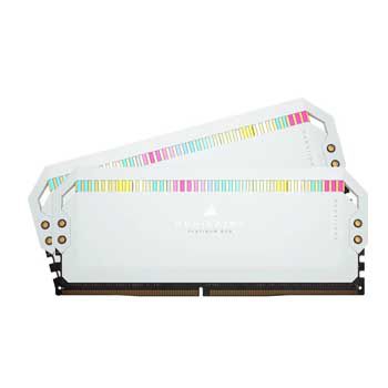 64GB DDRAM 5 6400 CORSAIR DOMINATOR PLATINUM RGB DDR5 White - CMP64GX5M2B6400C32W(KIT)