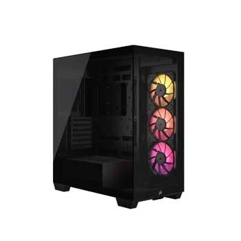 Corsair 3500X RGB Tempered Glass Mid-Tower Black (CC-9011278-WW)
