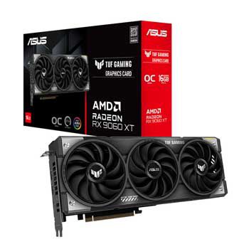 16GB ASUS TUF Gaming Radeon RX 9060 XT 16GB GDDR6 OC Edition (TUF-RX9060XT-O16G-GAMING)