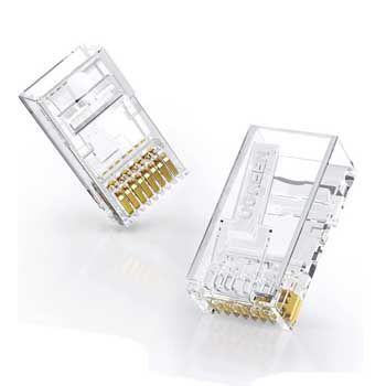 Đầu Bấm Mạng RJ45 Cat6 Ugreen 20800 (Hộp 100 cái)