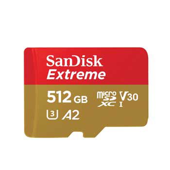MICRO-SD SDXC 512GB SanDisk Extreme (SDSQXAV-512G-GN6MN)