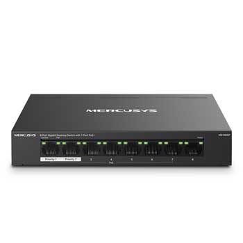 8 Port Mercusys Switch PoE+ MS108GP