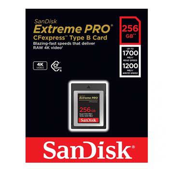 Thẻ nhớ SD SanDisk Extreme Pro CFexpress 256GB SDCFE-256G-GN4NN