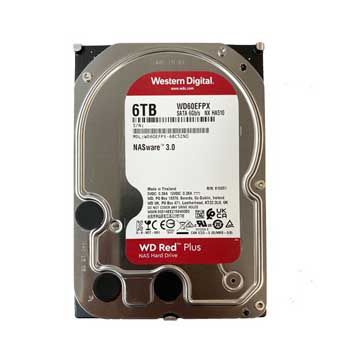 6Tb Western Digital Red Plus WD60EFPX