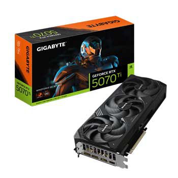 16GB GIGABYTE GeForce RTX 5070 Ti WINDFORCE OC SFF 16G (GV-N507TWF3OC-16GD)
