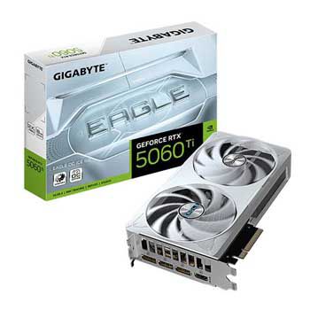 8GB GIGABYTE GeForce RTX 5060 Ti EAGLE OC ICE 8G (GV-N506TEAGLEOC ICE-8GD)