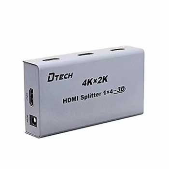 Bộ Chia HDMI 1 Ra 4 Cổng DTECH DT-7144