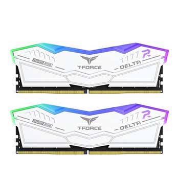 64GB DDRAM 5 6000 TeamGroup T-Force Delta RGB White (KIT)