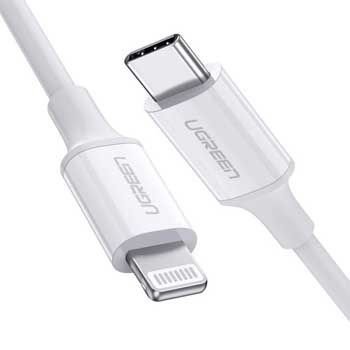 Cáp Type C to Lightning UGREEN 10493 (Dài 1m)