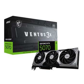12GB MSI GeForce RTX 5070 12G VENTUS 3X OC