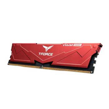 16GB DDRAM 5 5200 TeamGroup Vulcan Red - Tản nhiệt