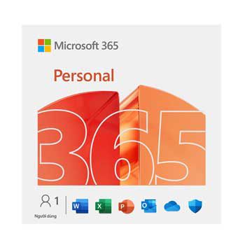Phần mềm Microsoft M365 Personal English APAC Subscr 1YR Medialess EP2-32409 - Phần mềm điện tử