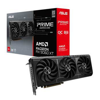 8GB ASUS Prime Radeon RX 9060 XT 8GB GDDR6 OC Edition (PRIME-RX9060XT-O8G)