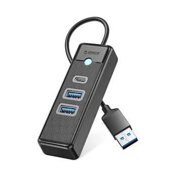 HUB USB - USB-A + USB-C ORICO PWC2U-U3-015-BK