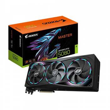 16GB GIGABYTE AORUS GeForce RTX 5080 MASTER 16G (N5080AORUS M-16GD)