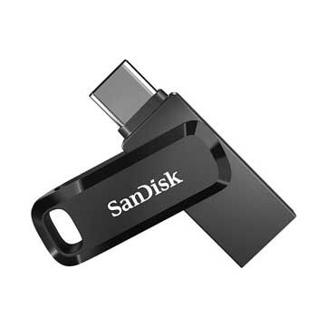 512GB SANDISK Ultra Dual Drive Go USB 3.1 - Type C ( Black-SDDDC3-512G-G46)