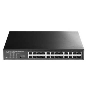 24 PORT Cudy GS1024 (24 port/ 10/100/1000 Mbps)