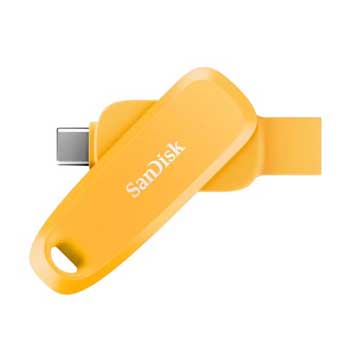 64GB USB Type-C + Type A SANDISK Phone Drive for Android SDDDC6-064G-G46YD - Màu Vàng