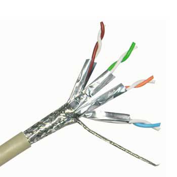 CABLE DINTEK Cat6 FPT 4 pair, 23AWG , bọc nhôm chống nhiễu 4 pair, 305m/cuộn Dintek (1107-04009)