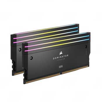 32GB DDRAM 5 7000 CORSAIR DOMINATOR® Titanium RGB DDR5 Black - CMP32GX5M2X7000C34(KIT)
