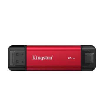 2TB KINGSTON SSD EXTERNAL Dual Portable USB 3.2 Gen 2.0 SPSD/2TB (nhỏ gọn như USB)