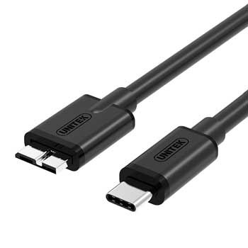 CÁP TYPE-C -> MICRO B UNITEK (Y-C 475BK) dài 1m