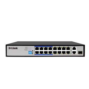 18 PORT PoE D-Link DGS-F1018P-E