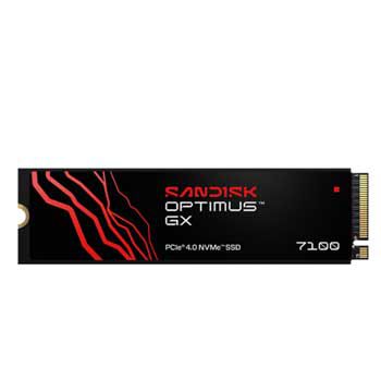 Ổ cứng SSD 500GB SanDisk Optimus GX 7100 NVMe PCIe 4.0 M.2 2280 - SDSP71500GAN-000E0
