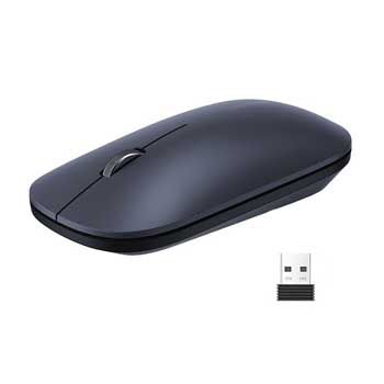 Chuột không dây Bluetooth và Wireless 2.4G Ugreen 25163 (Màu đen)
