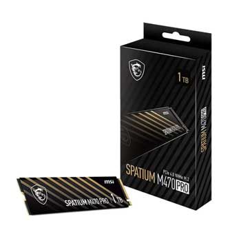 1TB MSI SPATIUM M470 PRO PCIe 4.0 NVMe Gen 4x4