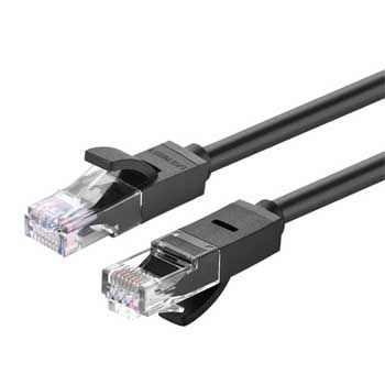 Cáp mạng đúc sẵn Cat6 UTP dài 0.5m Ugreen 20158 (Gigabit-Black)