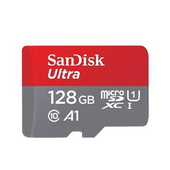MICRO-SD 128GB SANDISK CLASS 10 (100MB/s)