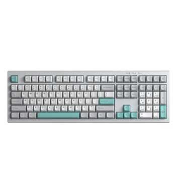 Bàn Phím Giả Cơ Gaming có dây AULA S102 (Phiên bản Xám + Be + Xanh Ngọc)