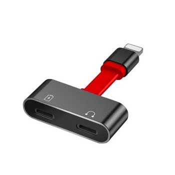 Cable LIGHTNING -> HEADPHONE LIGHTNING + CHARGING UNITEK (M102A)