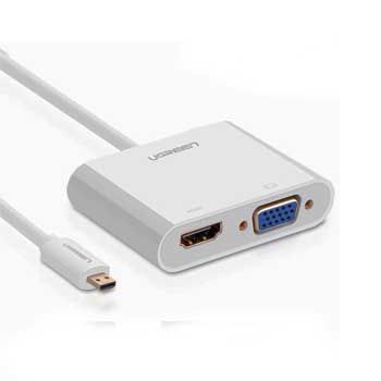 CABLE Micro HDMI - VGA/ HDMI UGREEN 30354
