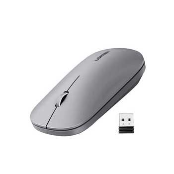 Chuột không dây Bluetooth và Wireless 2.4G Ugreen 25160 (Màu xám)